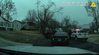 DASHCAM VIDEO Florissant police stop carjacked vehicle with a 2yearold inside [upl. by Nailij]