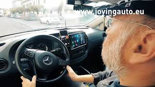 Joying 101quot IPS Screen 4G Android 810 Car Stereo With DSP in MercedesBenz Vito 2016 [upl. by Imoian]