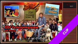 ZDFFerienprogramm 1983 Benny begrüßt und sagt quotDuduquot an [upl. by Ikram93]