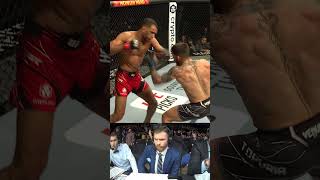 Reactions to this Topuria KNOCKOUT 😳 ufc308 [upl. by Nnod84]