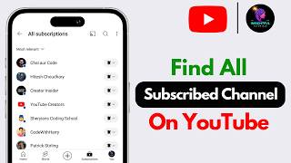 How To See List of Subscribed Channels on YouTube 2024  Find Your YouTube Subscriptions List [upl. by Hollander383]