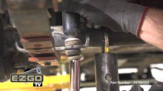 How to Install an EZGO Lift Kit Installation  Lifting a Golf Car [upl. by Korman]