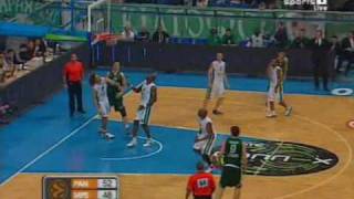 PANATHINAIKOSSIENA 9085 PANATHINAIKOS HIGHLIGHTS [upl. by Wickner]