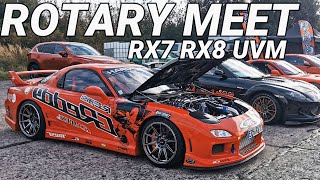 ROTARY FESTIVAL RX7 RX8   MAZDA  DRIFTS FLAMES [upl. by Laeno]