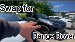 Swap 2024 Toyota CHR GR Plugin  RAV4 GR Sport  Aygo X for ONE Base Spec Range Rover at £103k [upl. by Nuahsal]