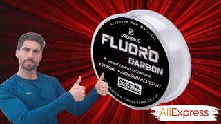 🔴 FLUOROCARBONO ALIEXPRESS BARATO funciona  Hilos de pesca AliExpress 🔴 [upl. by Jerri]