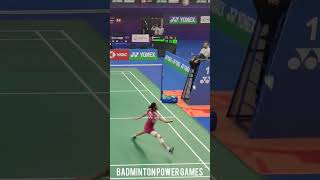 Badminton trick short BEIWEN ZHANG [upl. by Ayian]