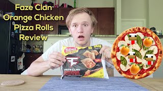 ORANGE CHICKEN PIZZA ROLLS REVIEW [upl. by Gibb]