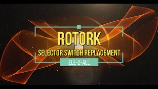 Rotork Selector Switch Replacement [upl. by Naamana]