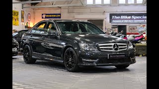 Mercedes Benz C180 AMG Blue efficiency Sport HD Video [upl. by Aruam573]