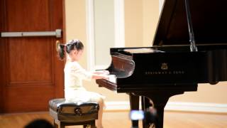 Annabel Piano Recital Waltz of the Flower Fairies by Marie Crosby [upl. by Ardnasal721]