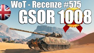 World of Tanks  GSOR 1008 Recenze 575 [upl. by Nico602]