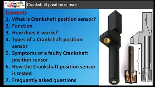 Crankshaft position sensor [upl. by Birkle]