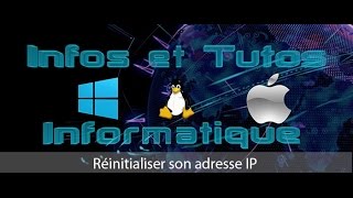 Réinitialiser son adresse IP [upl. by Iamhaj]