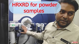 HRXRD of powder samples with 6 sample assembly [upl. by Aninay697]