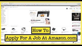 How To Apply For A Job At Amazoncom [upl. by Syl]