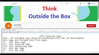 JSTL tutorial JSP JSTL function tags string manipulation using JSTL functions JSTL tags division [upl. by Roxy]