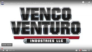 Venco Venturo Industries LLC ElectricHydraulic Cranes 2019 NTEA [upl. by Senskell722]