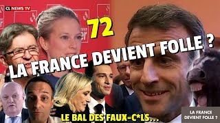 La France devient folle  72 LA DESTITUTION DE MACRON  NFP LFI RN… 27082024 [upl. by Nnylear]