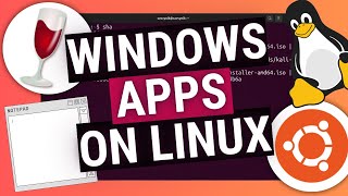 How to Run Windows Programs on Linux using Wine [upl. by Artinek]