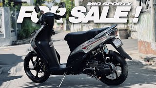 review mio sporty 2007 di jual 15jt  BADAS GARAGE [upl. by Arhez958]