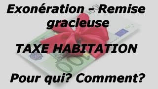 Ne pas payer la taxe dhabitationRemise dimpot sur revenu possible  La démarche  courrier rédigé [upl. by Colwen]