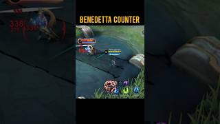 Benedetta Counter Item Tutorial by Alpha Gaming benedetta benedettamlbb mlbbshorts mlbbtutorial [upl. by Nyberg560]