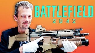 Firearms Expert Reacts To Battlefield 2042’s Guns [upl. by Kirk547]