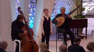 Lascia chio pianga Handel  boy soprano Aksel Rykkvin 14y Rolf Lislevand Knut Erik Sundquist [upl. by Killigrew]