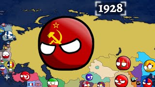 History of Russia and Its Neighbours 19002022 Countryballs [upl. by Foulk]