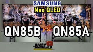 SAMSUNG QN85B vs QN85A Televisores 4K Neo QLED con puertos HDMI 21  ¿Cuál es Mejor [upl. by Hawker]