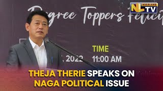 FORMER ANCSU LEADER THEJA THERIE SPEAKS ON NAGA POLITICAL ISSUE [upl. by Padgett]