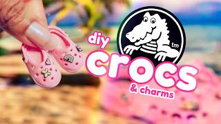 How To Make DIY Miniature Crocs For Dolls PLUS LUV Dolls Does The Fit Fit [upl. by Thirzia763]