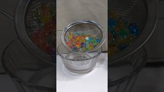 Trying Orbeez Water Balls for the first time 😹 💕 shortvideo art fyp trending coolvideo asmr [upl. by Chrisman]