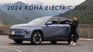 2024 Kona Electric Review  NEW Look Larger Battery amp More Space [upl. by Hasin93]