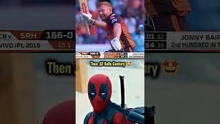 Bairstow Century 🤩 IPL 2019 [upl. by Viens]