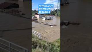 CZECHOWICE DZIEDZICE POWÓDŹ 15092024 [upl. by Eitsirhc]