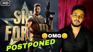 SKY FORCE POSTPONED  AKSHAY KUMAR UPDATE  AKSHAY KUMAR UPCOMING MOVIES [upl. by Caine979]