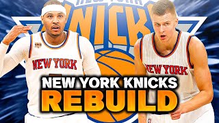 Rebuilding The Steph Era New York Knicks In NBA 2K25 [upl. by Euqinay]