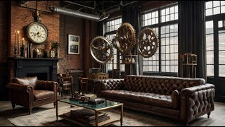 Steampunk Spaces Where Victorian Grace Meets Raw Industrial Style [upl. by Hankins]