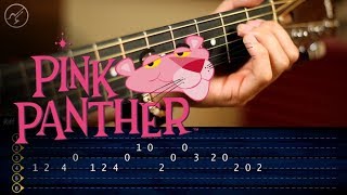 La Pantera Rosa  Guitarra Tutorial TABS  Theme Guitar SUPER FACIL [upl. by Luna]