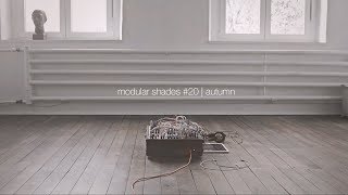 modular shades 20  autumn  eurorack modular synthesizer [upl. by Lj]