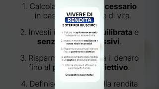 Stai costruendo la tua indipendenza finanziaria 📈 rendita indipendenzafinanziaria [upl. by Eissirc]