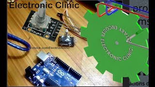 KY040 rotary encoder sensor arduino uno  Rotary Encoder Arduino Tutorial  Rotary Encoder Wiring [upl. by Oniuqa509]