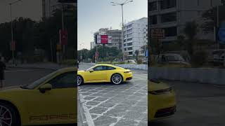 Ferrari Spotted in Worli porshegt3 cars automobile porshegt3rs viralvideo [upl. by Aneelahs]