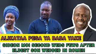 GIDEON MOI THROWS 2 LAVISH WEDDING FOR HIS 2ND BORN SON DAVID KIMOI WHO REJECTED THE MOIS WEALTHY [upl. by Huda]