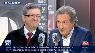 LÉGISLATIVES  «NOUS SOMMES EN CAMPAGNE POUR GAGNER»  Mélenchon [upl. by Tiff]