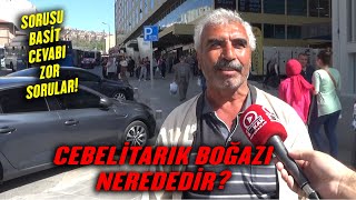 Cebelitarık Boğazı Nerededir [upl. by Eloc]