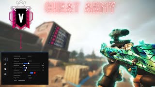 r6 CHEATING with CHEAT ARMY INTERNAL [upl. by Akirat]