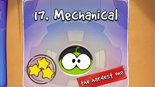 Cut The Rope  Season 317 Mechanical 171 to 1725 Full Star CuttheRope [upl. by Nosimaj]